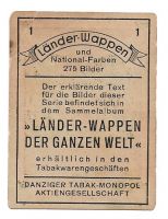 Danziger Tabak Monopol - Lander-Wappen